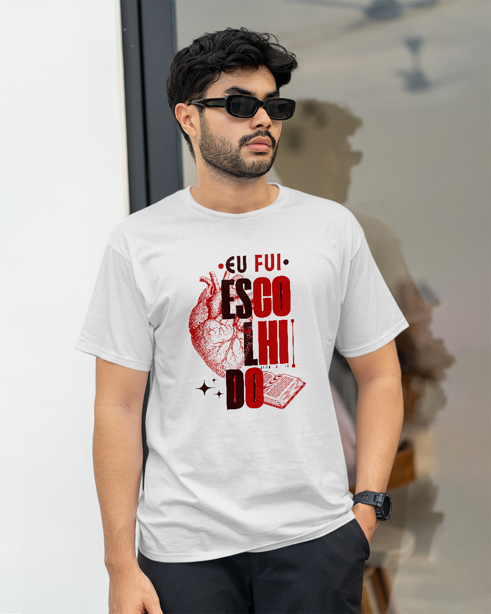 Camiseta Evangélica "EU FUI ESCOLHIDO" - Image 4